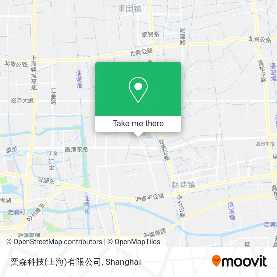 奕森科技(上海)有限公司 map