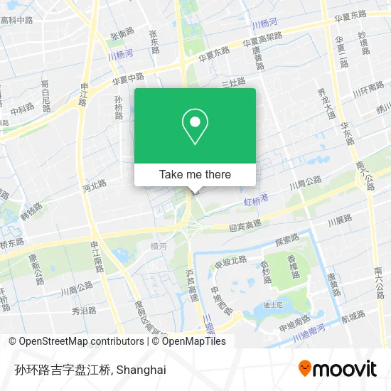 孙环路吉字盘江桥 map