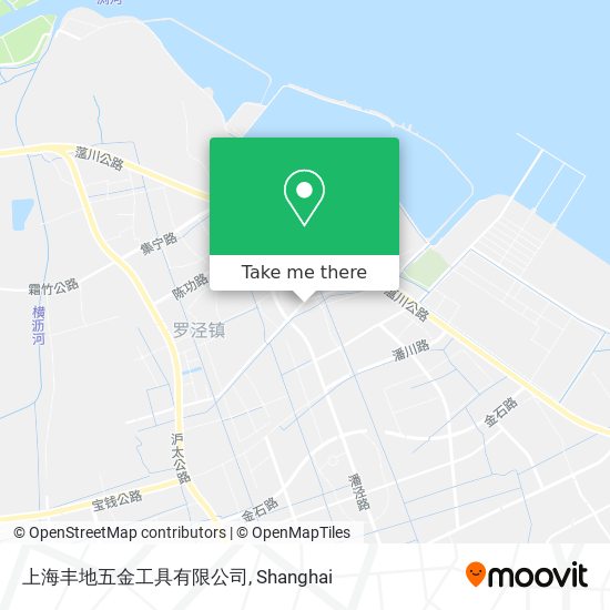 上海丰地五金工具有限公司 map