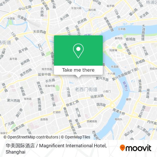 华美国际酒店 / Magnificent International Hotel map