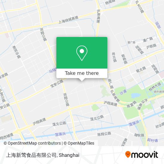上海新莺食品有限公司 map