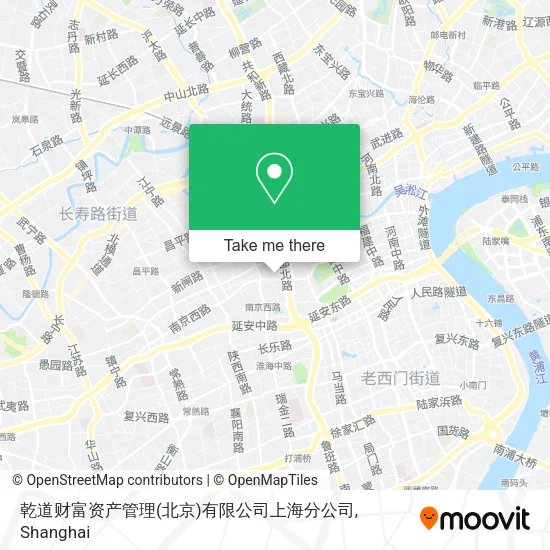 乾道财富资产管理(北京)有限公司上海分公司 map