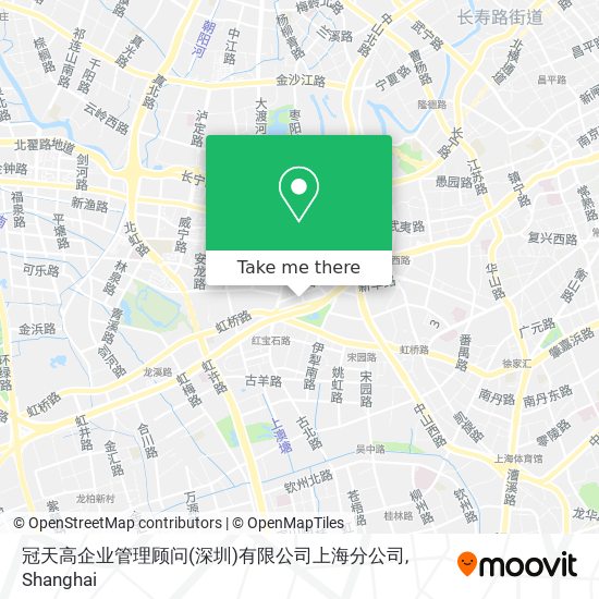 冠天高企业管理顾问(深圳)有限公司上海分公司 map