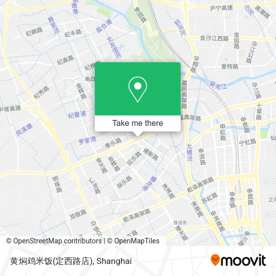 黄焖鸡米饭(定西路店) map