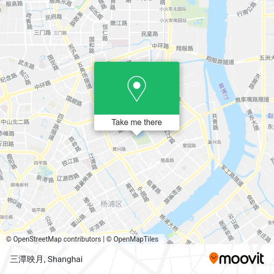 三潭映月 map