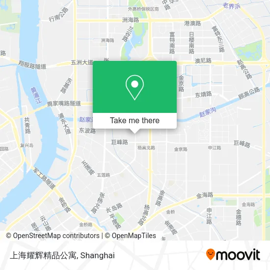 上海耀辉精品公寓 map