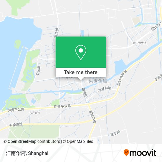 江南华府 map