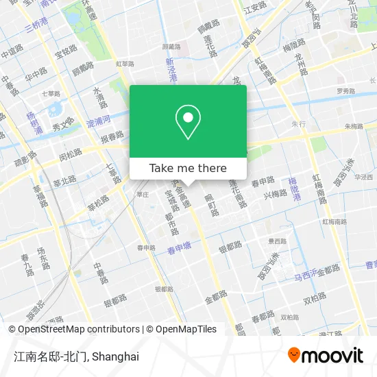 江南名邸-北门 map