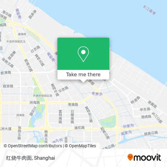 红烧牛肉面 map