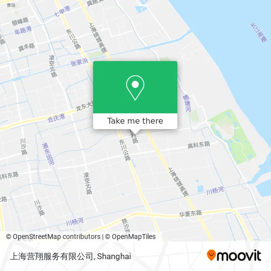 上海营翔服务有限公司 map