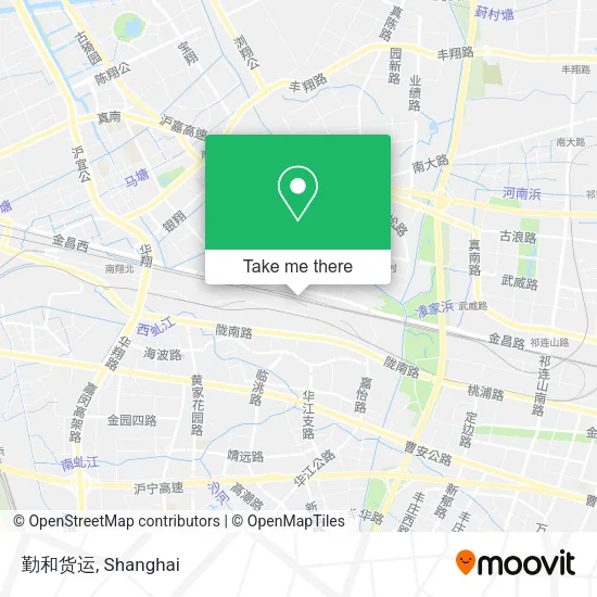 勤和货运 map