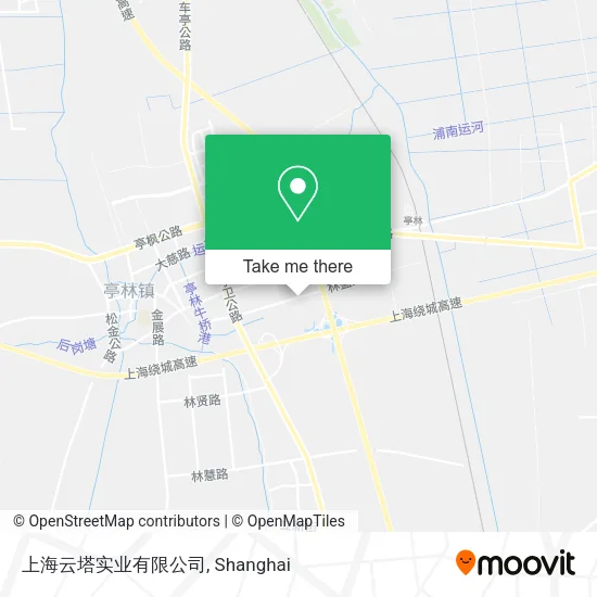 上海云塔实业有限公司 map