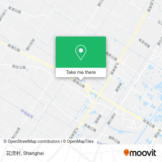 花漂村 map
