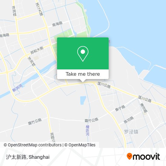 沪太新路 map
