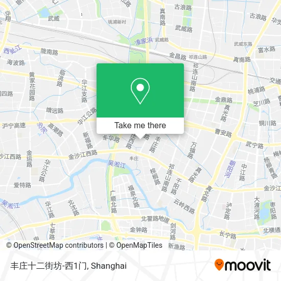 丰庄十二街坊-西1门 map
