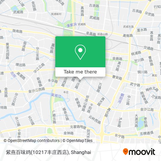 紫燕百味鸡(10217丰庄西店) map