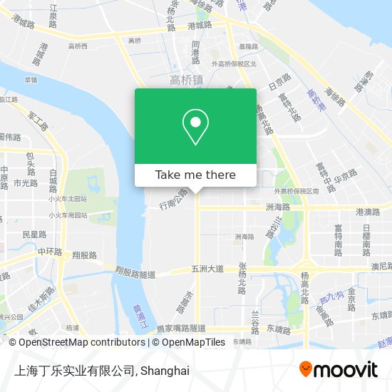 上海丁乐实业有限公司 map