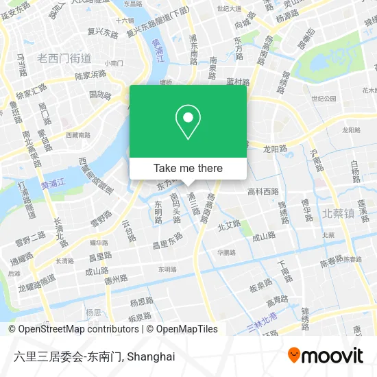 六里三居委会-东南门 map