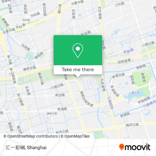 汇一彩钢 map