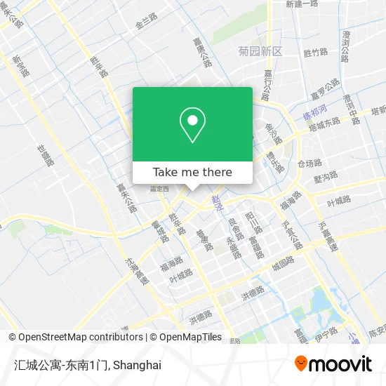 汇城公寓-东南1门 map