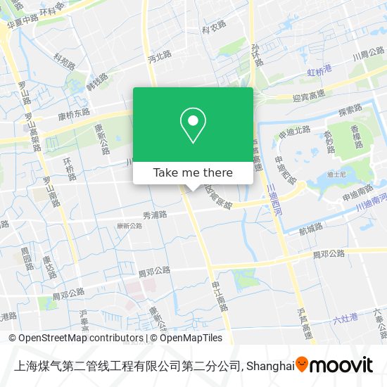 上海煤气第二管线工程有限公司第二分公司 map