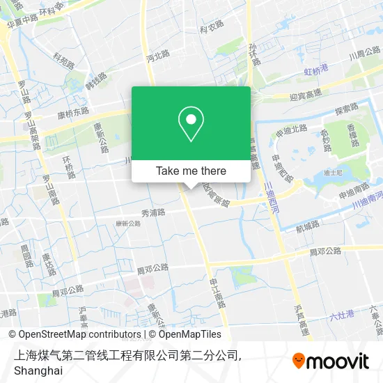 上海煤气第二管线工程有限公司第二分公司 map