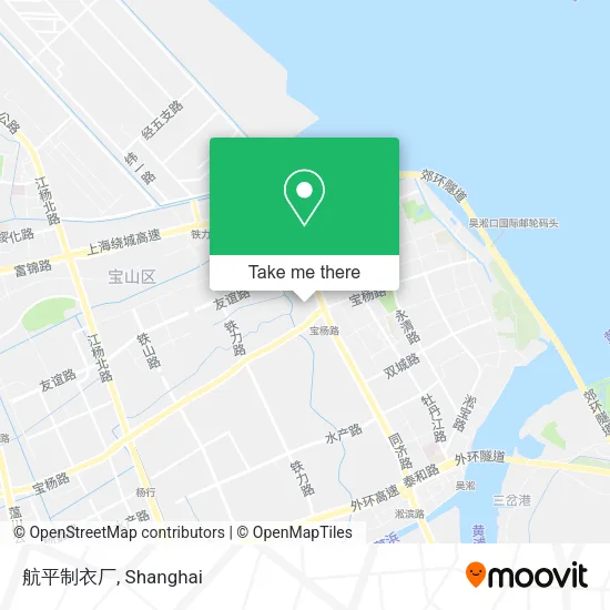 航平制衣厂 map