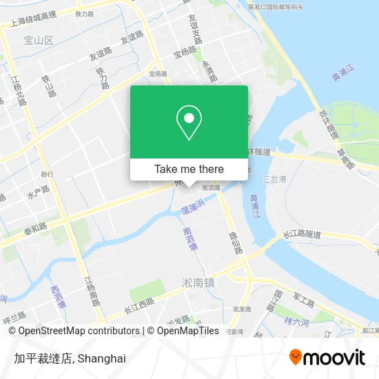 加平裁缝店 map