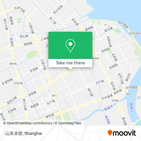 山东水饺 map