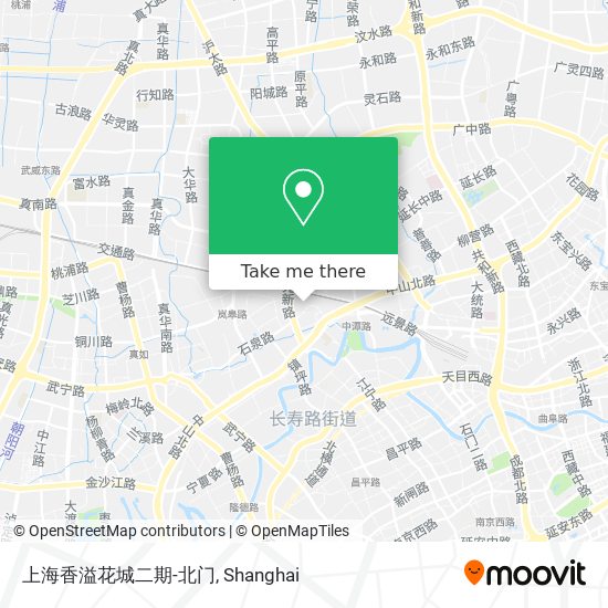 上海香溢花城二期-北门 map