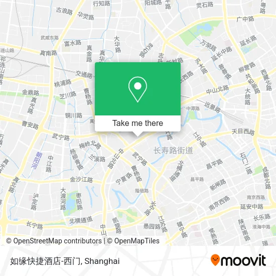 如缘快捷酒店-西门 map
