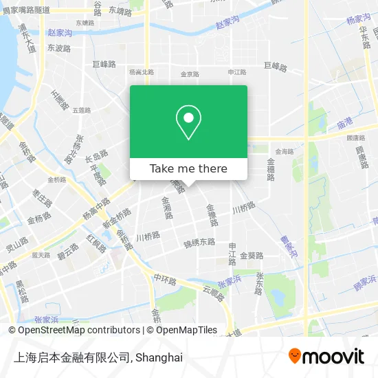 上海启本金融有限公司 map
