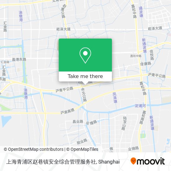 上海青浦区赵巷镇安全综合管理服务社 map