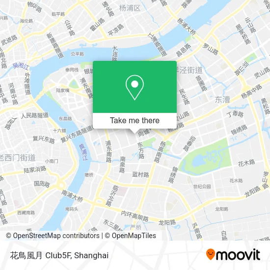 花鳥風月 Club5F map