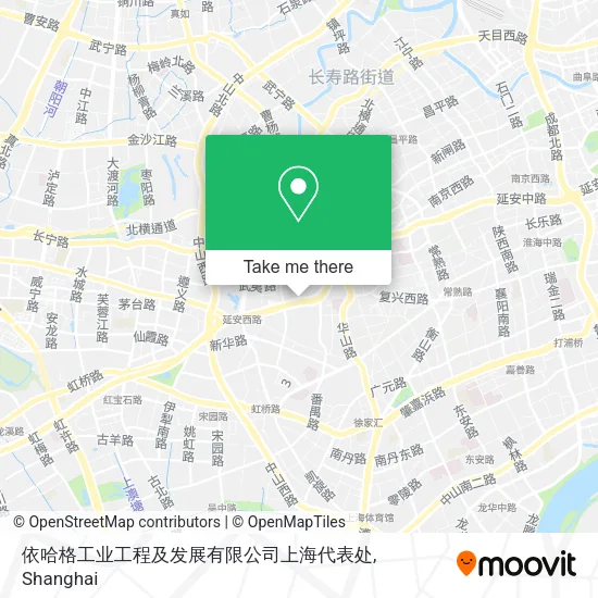 依哈格工业工程及发展有限公司上海代表处 map
