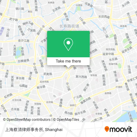 上海蔡清律师事务所 map