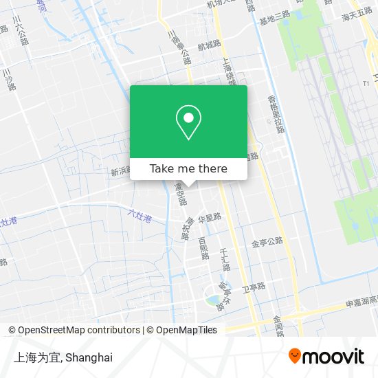 上海为宜 map