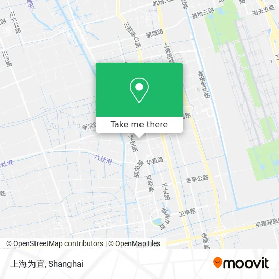 上海为宜 map