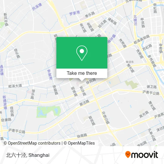 北六十泾 map