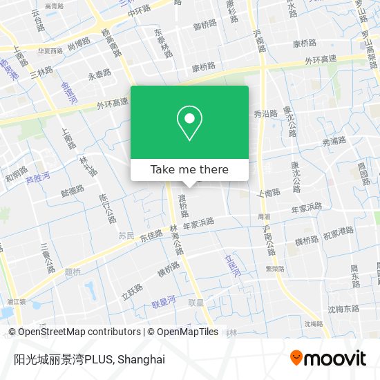 阳光城丽景湾PLUS map