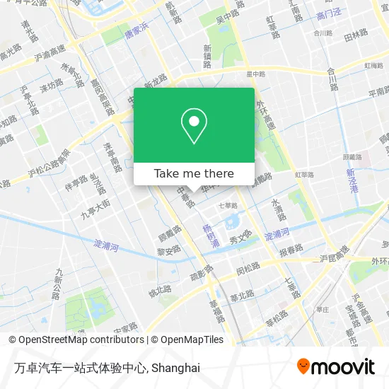 万卓汽车一站式体验中心 map
