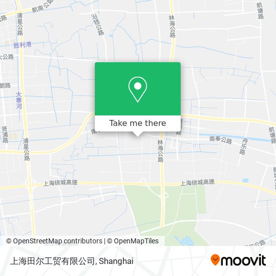 上海田尔工贸有限公司 map
