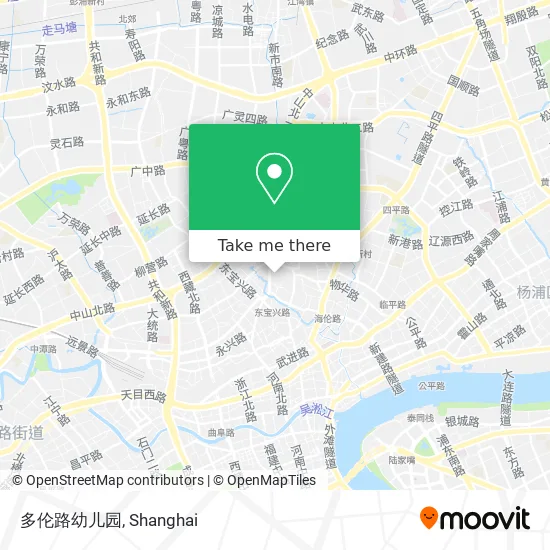 多伦路幼儿园 map