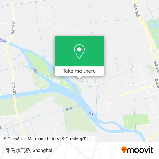 张马水闸桥 map