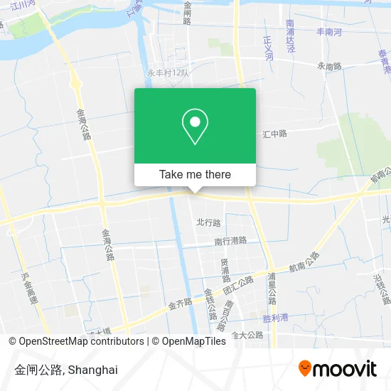 金闸公路 map