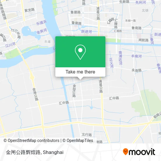 金闸公路辉煌路 map