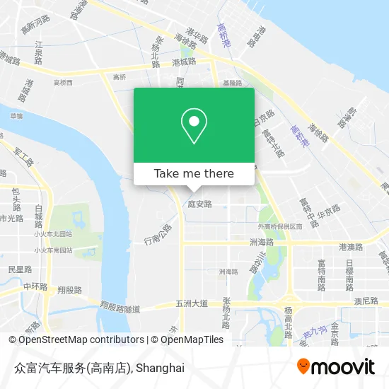 众富汽车服务(高南店) map