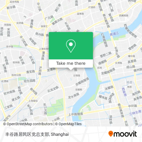 丰谷路居民区党总支部 map