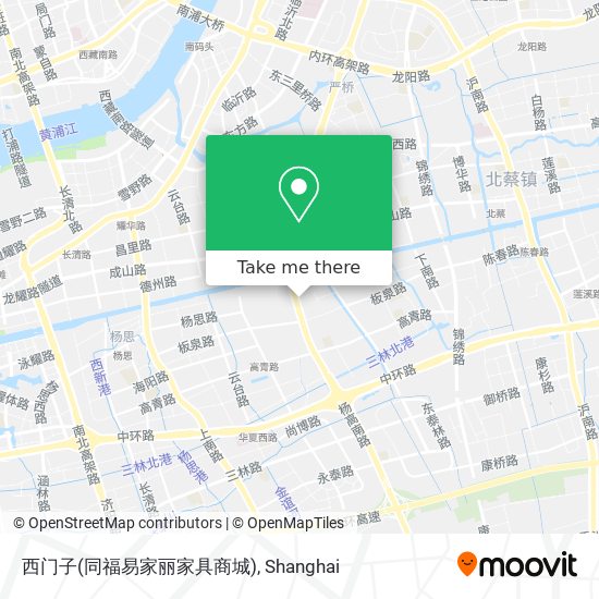 西门子(同福易家丽家具商城) map