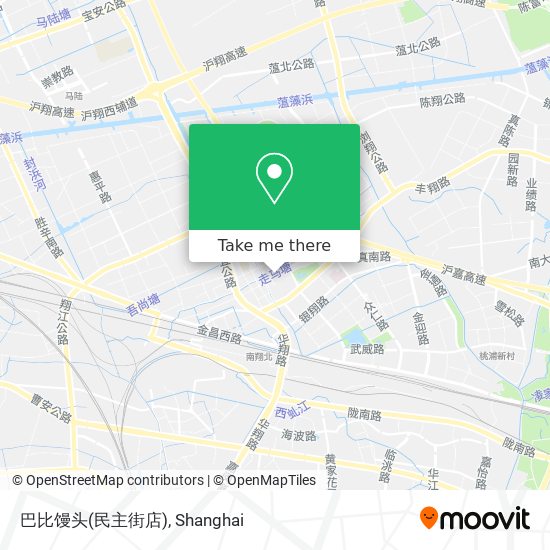 巴比馒头(民主街店) map